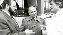 Stjepan Kljujić, Alija Izetbegović i Radovan Karadžić 1992. godine