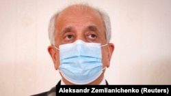 U.S. special envoy for Afghanistan Zalmay Khalilzad (file photo)