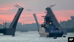 Корвет "Стойкий" в Санкт-Петербурге, архивное фото