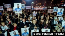 Protestni skup "Pravda za Dženana", Sarajevo, 21. novembar 2018.