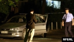 Mjesto ubistva Duška Jovanovića, 28. maj 2004.