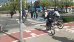 Ulice Sarajeva, april 2020.