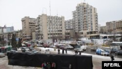 Priština uoči nove 2010. godine 