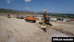 Ndërtimi i autostradës në Prilep - Fotografi nga arkivi.