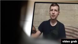 Андрей Коломиец в подвале на российско-грузинской границе