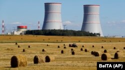 Astravets is Belarus's only nuclear plant.