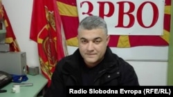 Рубин Секулоски, претседател на Здружението на резервни воени обврзници.