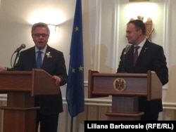 Gianni Buquicchio cu Andrian Candu