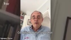Edward Lucas a belarusz tüntetőkről: "Csodáljuk a bátorságotokat"