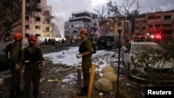 Urmările unui atac iranian din 15 iunie, la Tel Aviv 