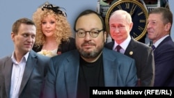 Коллаж. Слева направо: Алексей Навальный, Алла Пугачева, Станислав Белковский, Владимир Путин, Дмитрий Козак.