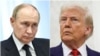 A combination picture shows U.S. President Donald Trump and Russian President Vladimir Putin