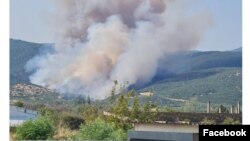 Пожар кај Николиќ, Дојран, јули 2025