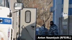 Российская полиция в Крыму. Иллюстративное фото