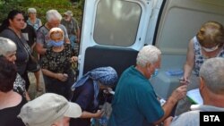 Vaccinarea într-un sat din Bulgaria