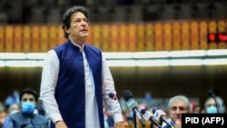 Pakistani Prime Minister Imran Khan and the leaders of some other countries have called for an outright cancellation of debt payments. (file photo)