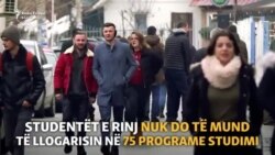 Sa paraqet pengesë mbyllja e programeve për studentët e interesuar?