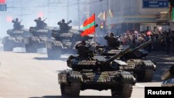 La parada militară de la Tiraspol