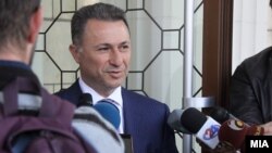 Поранешниот премиер Никола Груевски. 