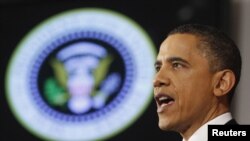 Predsednik Barak Obama u obraćanju naciji govori o sukobu u Libiji, Vašington, 28. mart 2011.