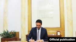 Kryetari i Kuvendit të Kosovës, Glauk Konjufca.