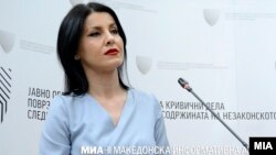 Прес-конференција на СЈО, обвинителката Фатиме Фетаи. 