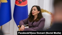 Predsjednica Kosova Vjosa Osmani, juli 2025.