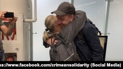 Александр Сизиков после освобождения из российского заключения 