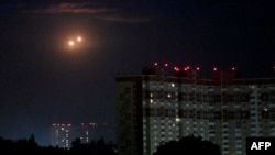 Napad dronovima iznad Kijeva, foto-arhiva: 23. jun 2025.