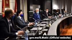 Prvo zasjedanje nove crnogorske vlade
