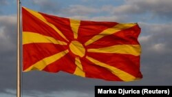 Илустративна фотографија. Македонското знаме.