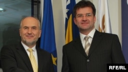 Valentin Inzko i Miroslav Lajčak, foto:Midhat Poturović