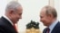 Președintele rus Vladimir Putin (dreapta) și premierul israelian Benjamin Netanyahu la Moscova, ianuarie 2020.