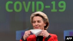  Претседателката на Европската комисија, Урсула фон дер Лајен