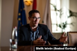 Karácsony Gergely főpolgármester, a Párbeszéd, az MSZP és az LMP miniszterelnök-jelöltje