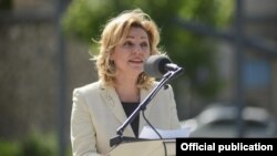 Shefja e Zyrës së Bashkimit Evropian në Kosovë, Nataliya Apostolova.