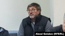 Vladimir Andronachi, la una dintre ședințele de la Judecătoria Buiucani.
