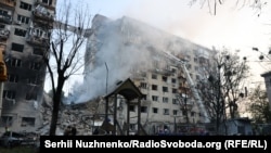 Последствия российской атаки в Киеве, 17 июня 2025 года