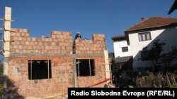 Radovi na obnovi kuće zločina u Višegradu, oktobar 2013.