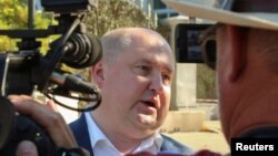 Guvernatori i Sevastopolit, Mikhail Razvozhayev.