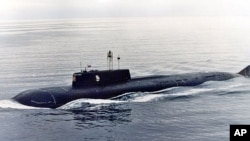 "კურსკი" ბარენცის ზღვაში, 1999 წელი. 