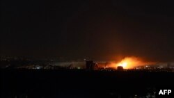 Напад со руски дронови во Киев (фотоархива)