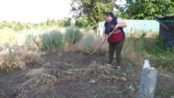 Jedina stanovnica napuštenog grada u Donjecku gradi život ispočetka