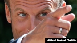 Архива - Францускиот претседател Емануел Макрон. 