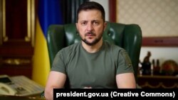 Украинскиот претседател Володимир Зеленски 