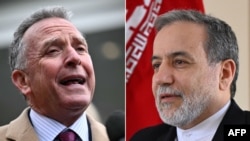 US Middle East envoy Steve Witkoff (left) and Iranian Foreign Minister Abbas Araqchi will lead their negotiating teams in Oman.