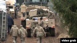 Potraga i izvlačenje na poligonu za obuku u Litvaniji gdje su 4 američka vojnika nestala tokom vježbi NATO-a.