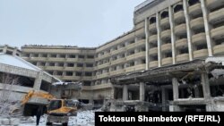 Гостиница «Иссык-Куль», 27 декабря 2021 г.