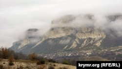 Вид на село Куйбышево, Бахчисарайский район, Крым