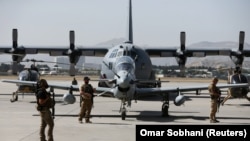 Американски војници во Авганистан. Илустрација. 